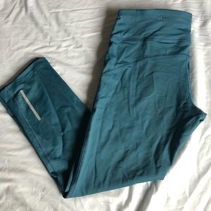 Blue Nike 3/4 legging